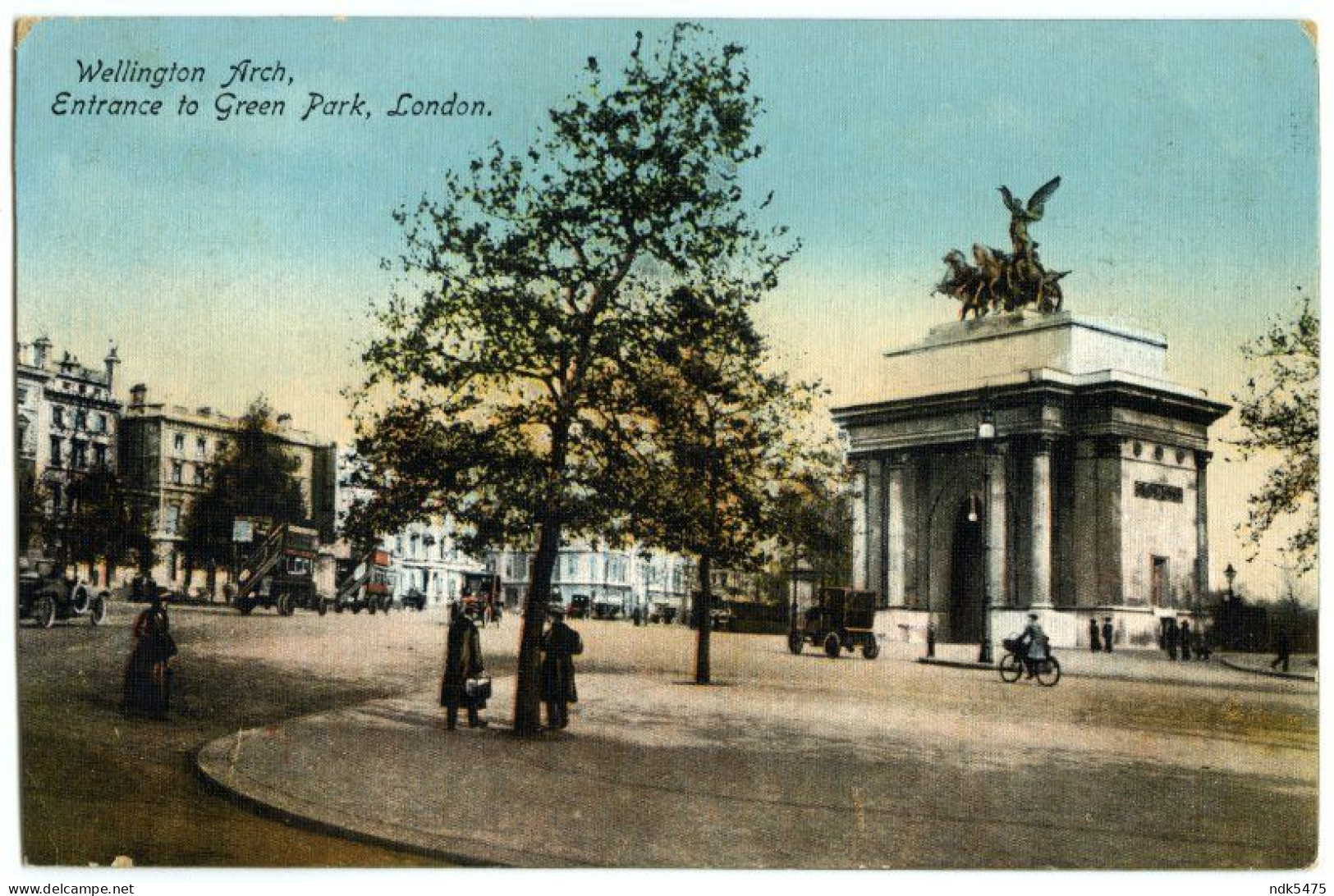 LONDON : WELLINGTON ARCH, ENTRANCE TO GREEN PARK / TOVERTON, CASTLE STREET, (MAYNE) / RAINBOW ST., CAMBERWELL - Hyde Park