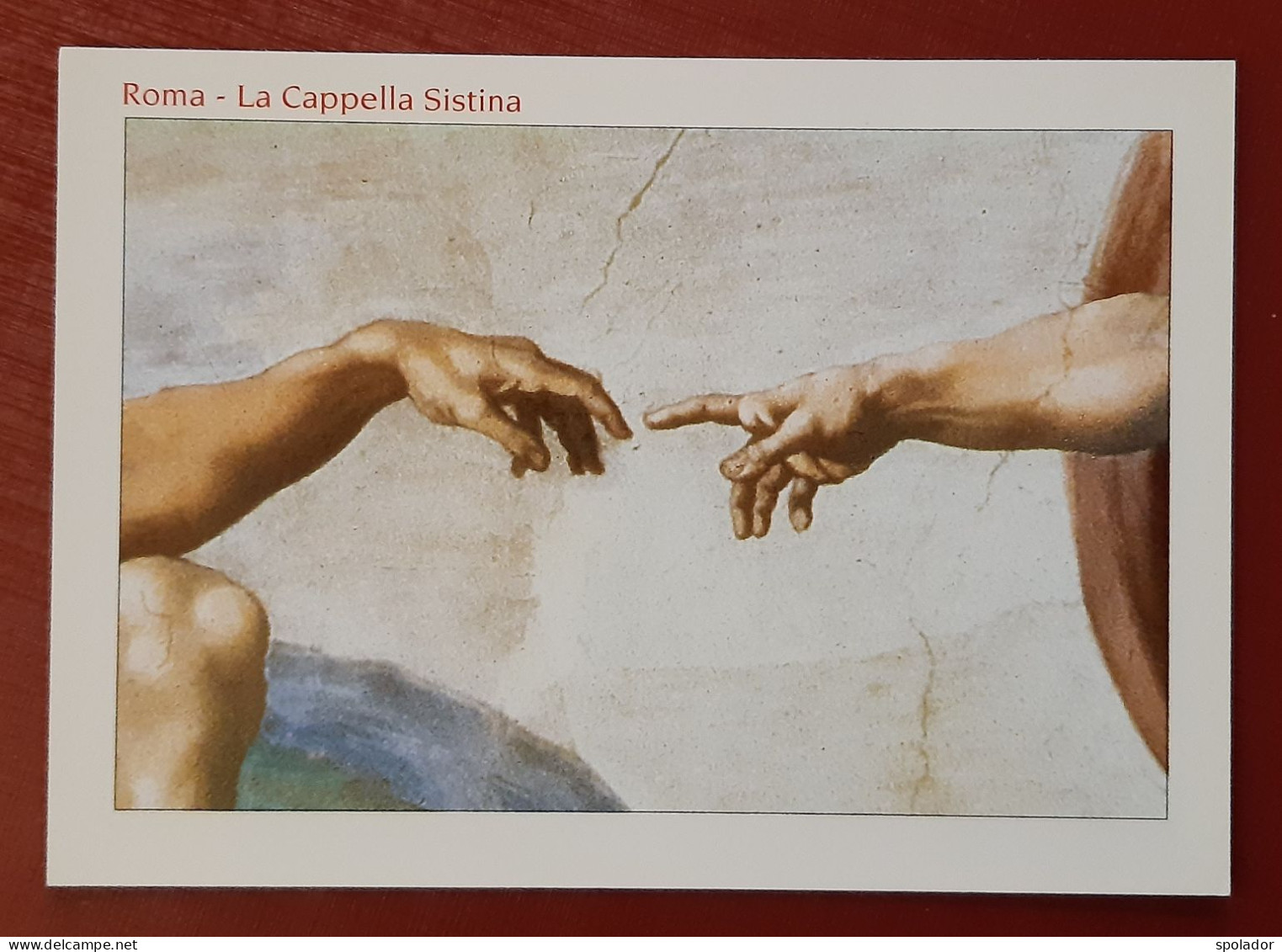 ROMA-Italy-La Cappella Sistina-Citta Del Vaticano-Vintage Postcard-unused-80s - Andere Monumente & Gebäude