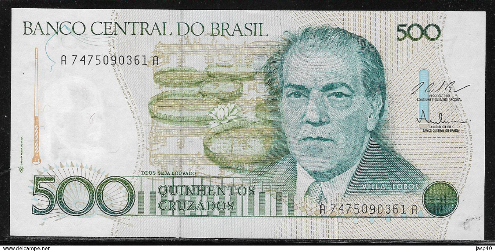 BRASIL - 500 CRUZADOS - Brasilien