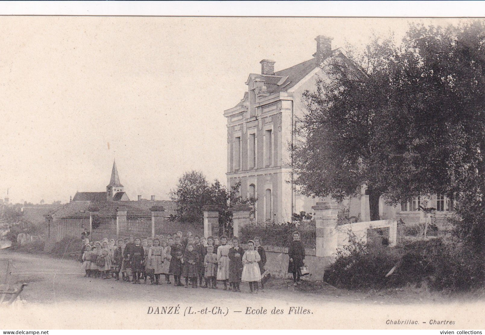 Danzé (41 Loir Et Cher) L'école Des Filles - édit. Chabrillac - Sonstige & Ohne Zuordnung