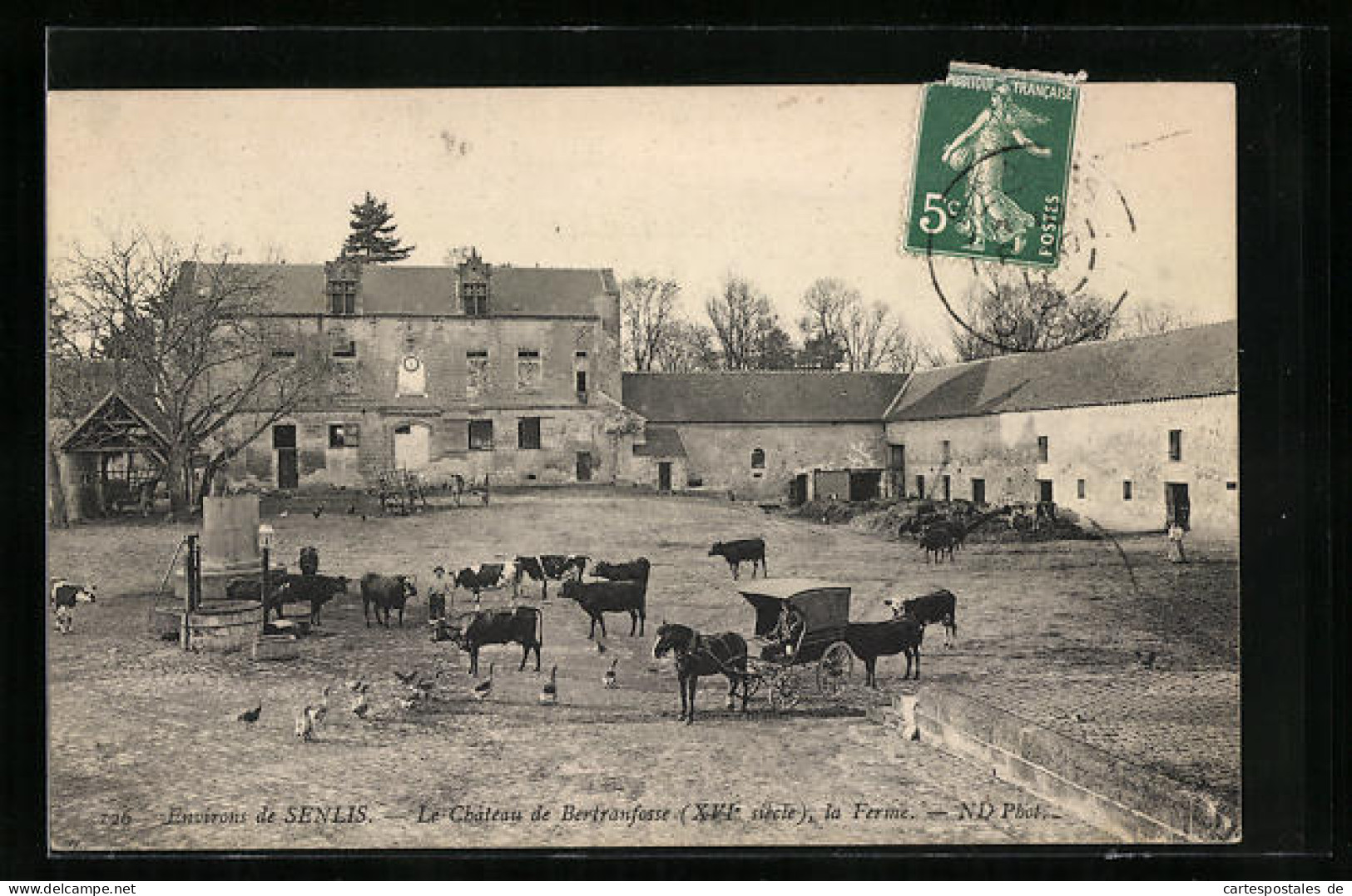 CPA Senlis, La Château De Bertranfosse  - Senlis