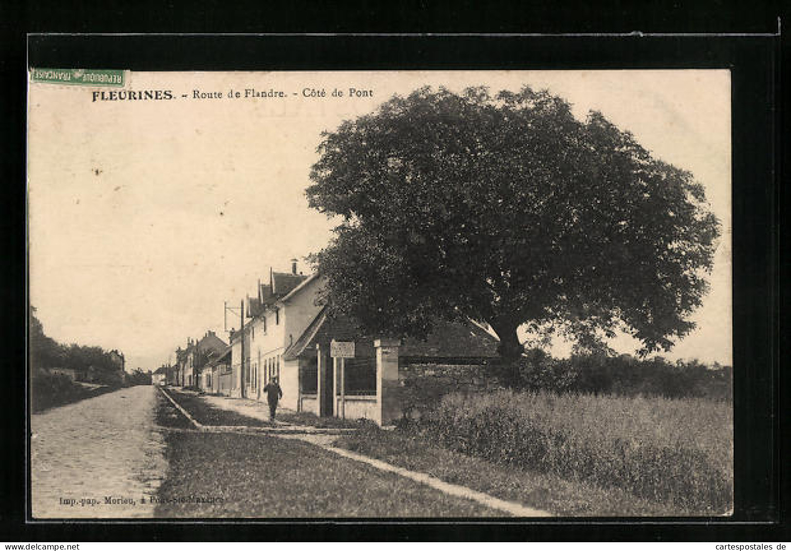 CPA Fleurines, Route De Flandre  - Sonstige & Ohne Zuordnung