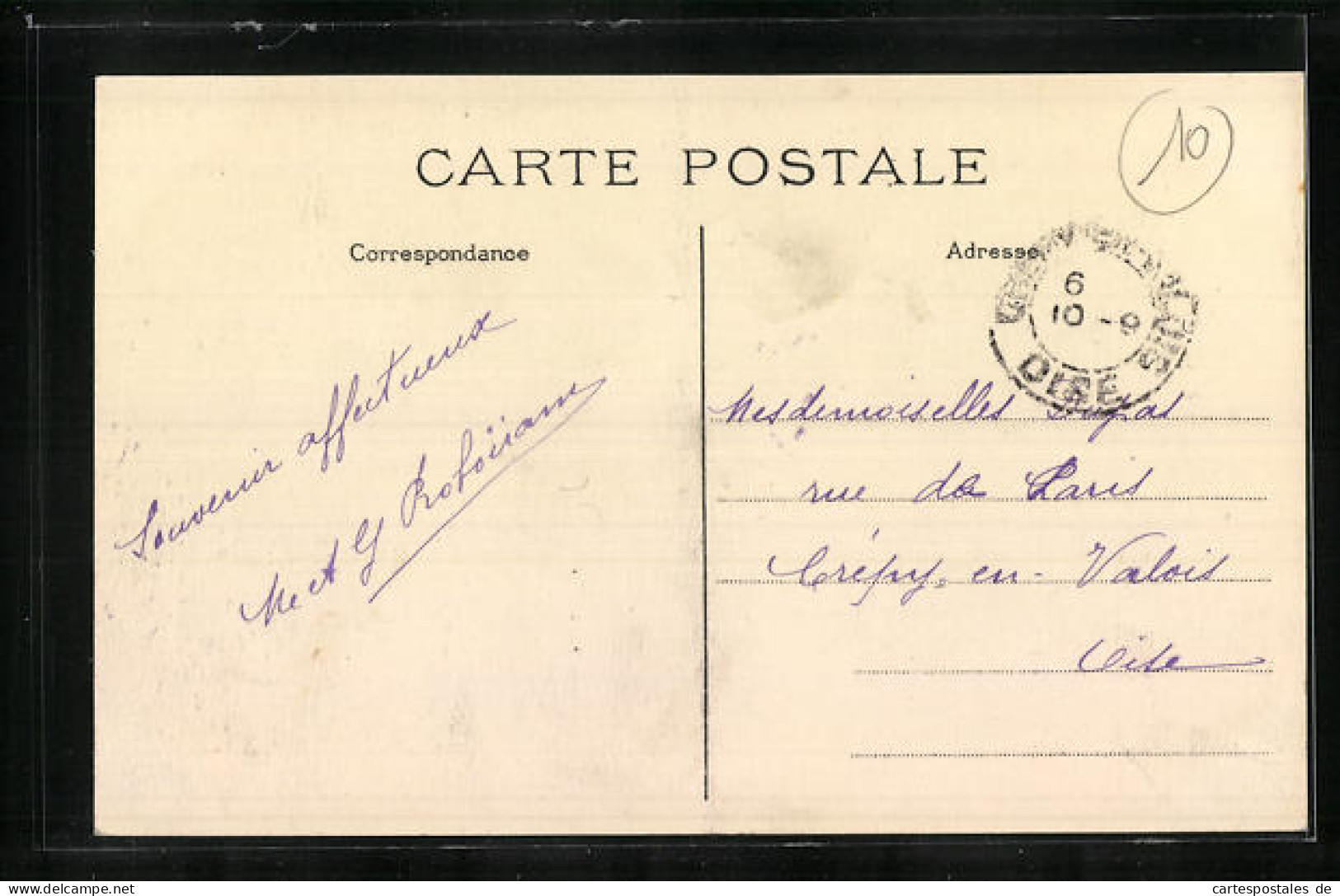 CPA Rully, Rue De L`Eglise  - Other & Unclassified