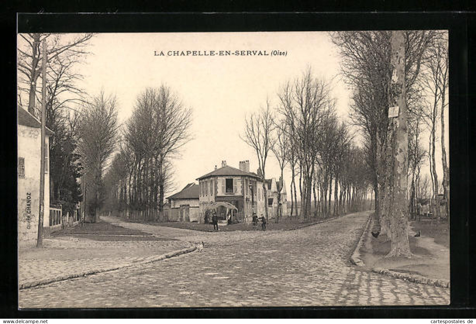 CPA La Chapelle-en-Serval, Vue Générale  - Andere & Zonder Classificatie