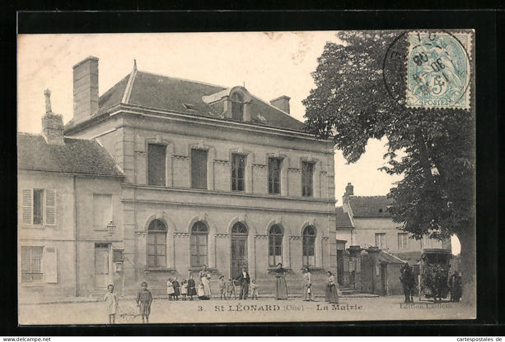 CPA St Leonard, La Mairie  - Other & Unclassified