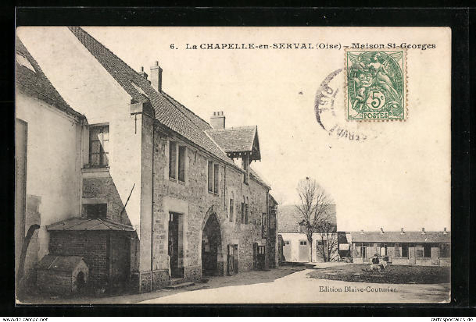 CPA La Chapelle-en-Serval, Maison St-Georges  - Andere & Zonder Classificatie