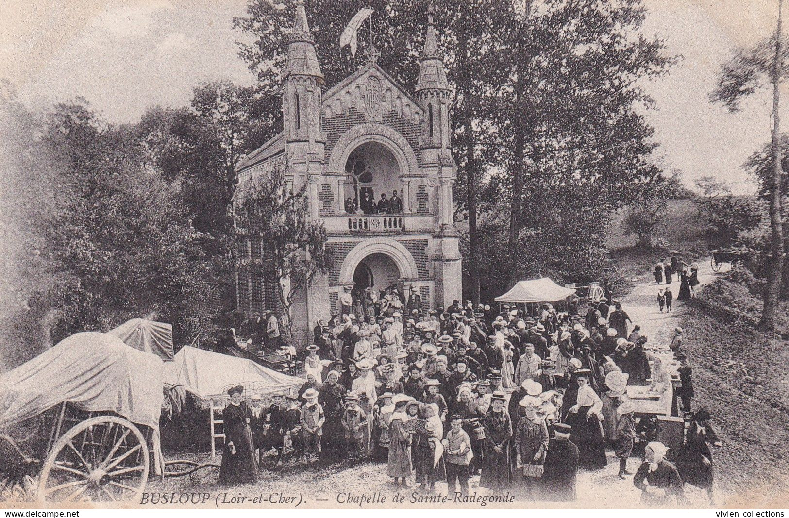 Busloup (41 Loir Et Cher) Chapelle De Sainte Radegonde - Fête Pélerinage - Sonstige & Ohne Zuordnung