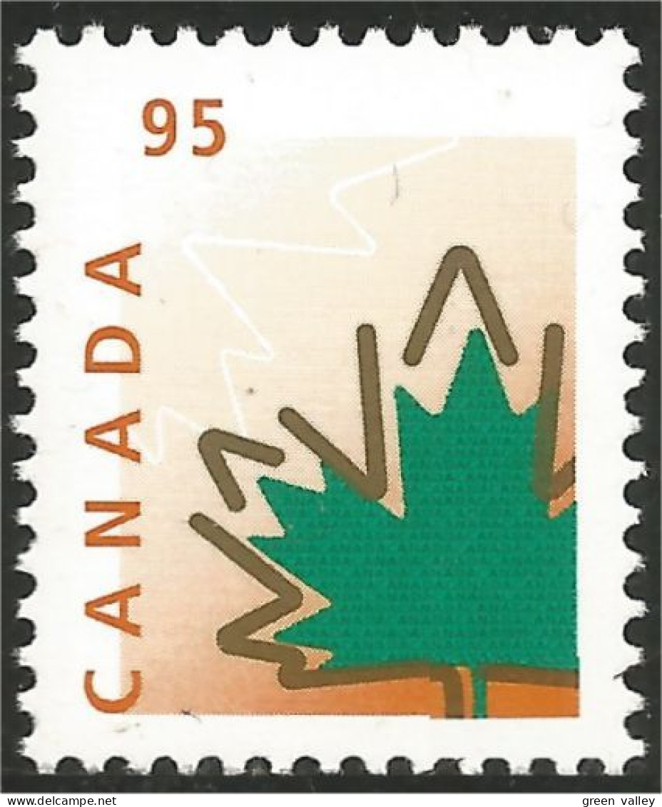 Canada 95c Feuille D'érable Maple Leaf MNH ** Neuf SC (C16-86b) - Bäume