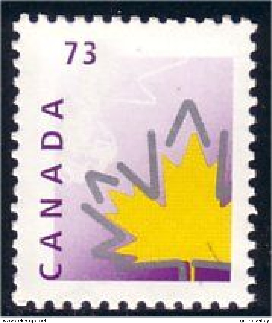 Canada 73c Feuille D'érable Maple Leaf MNH ** Neuf SC (C16-85b) - Bomen