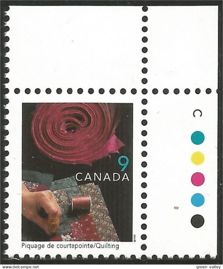 Canada Quilting Patchwork Textile MNH ** Neuf SC (C16-78ca) - Unused Stamps