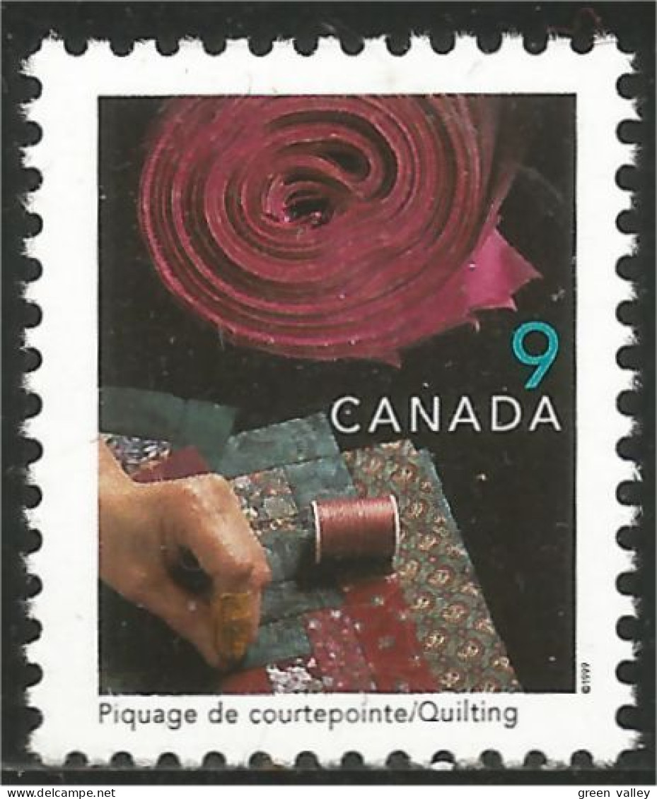 Canada Quilting Patchwork Textile MNH ** Neuf SC (C16-78b) - Textiel