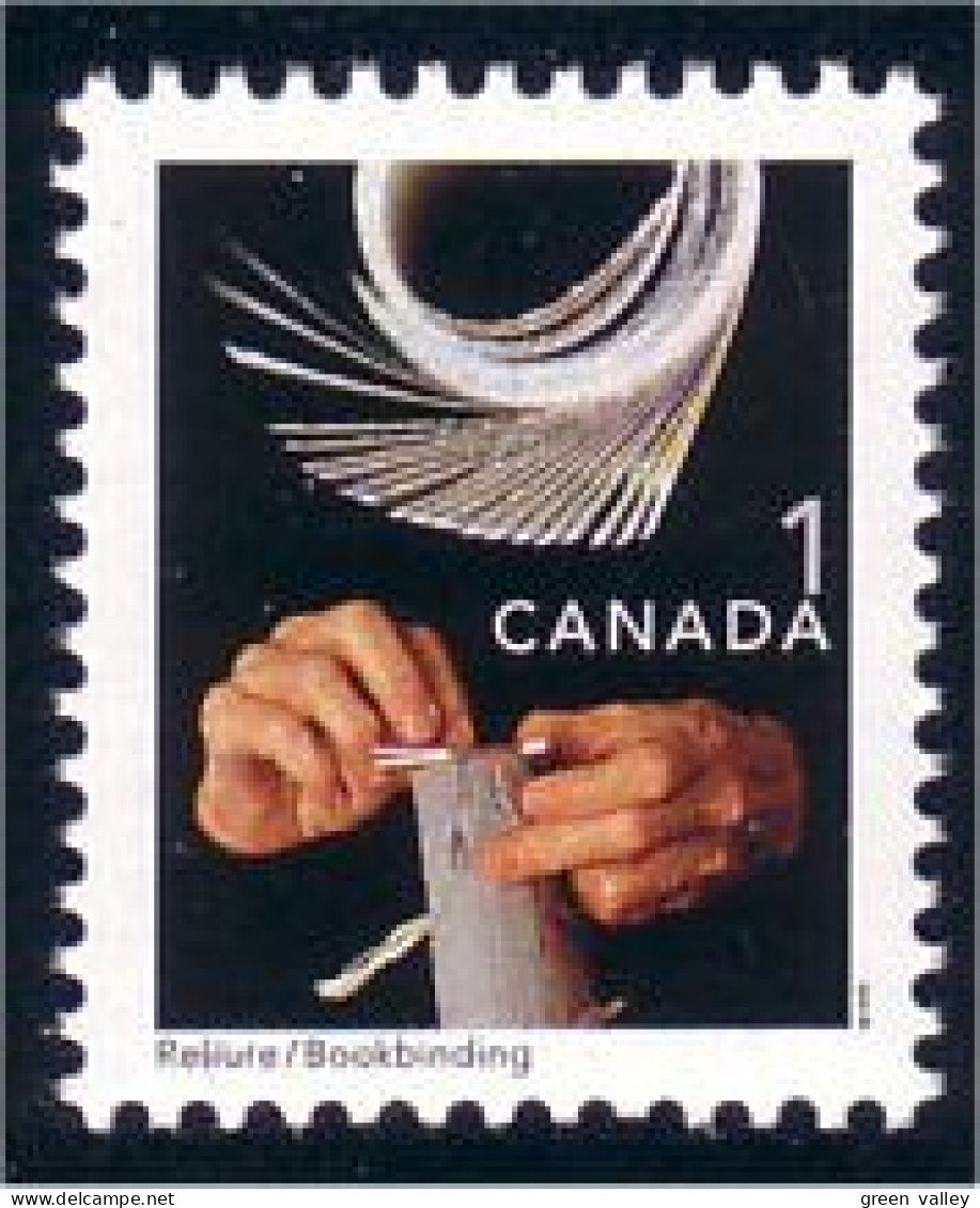 Canada Reliure Bookbinding MNH ** Neuf SC (C16-73b) - Árboles