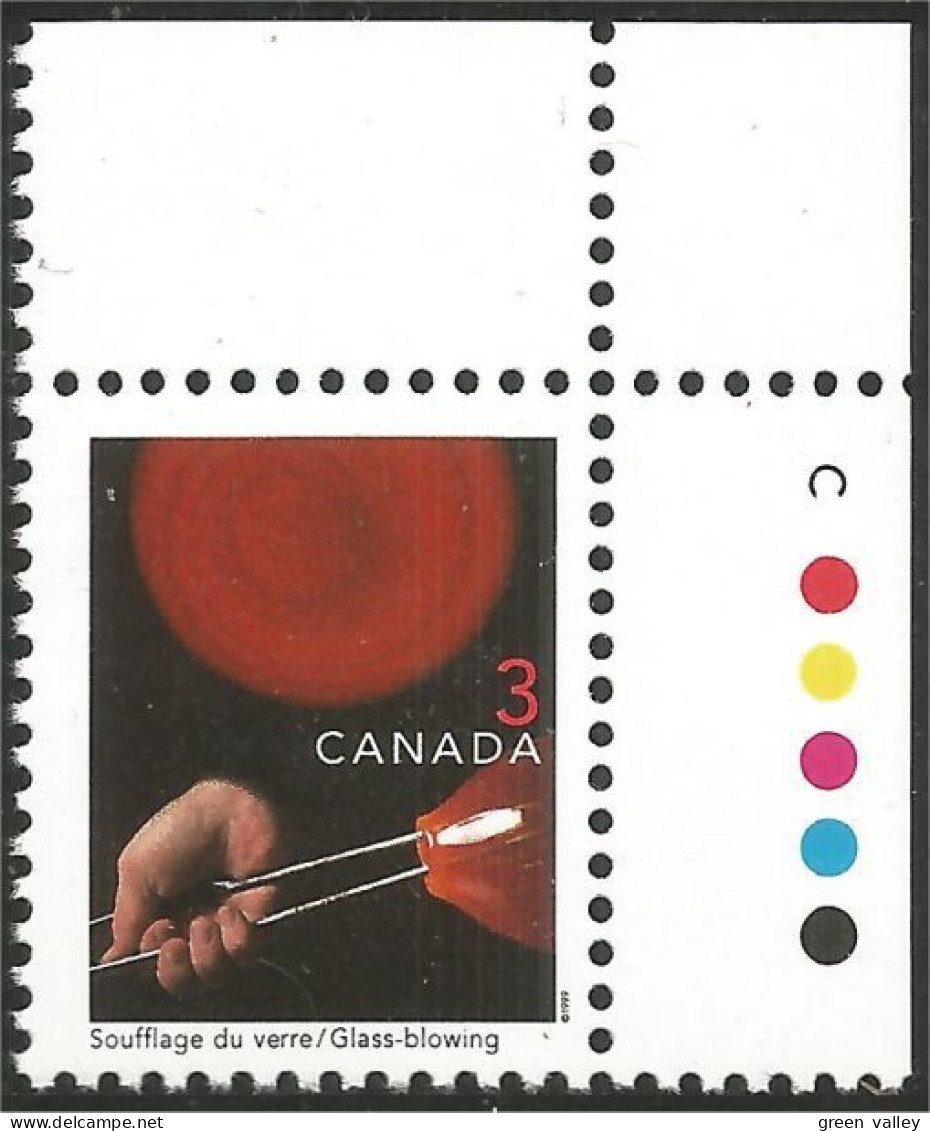 Canada Soufflage Verre Glass Blowing MNH ** Neuf SC (C16-75ca) - Unused Stamps