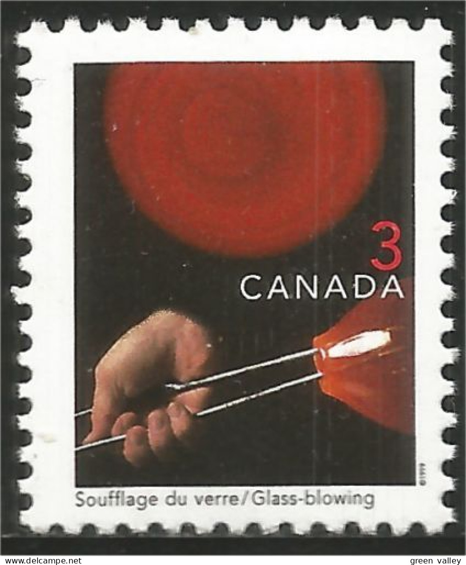 Canada Soufflage Verre Glass Blowing MNH ** Neuf SC (C16-75b) - Vidrios Y Vitrales