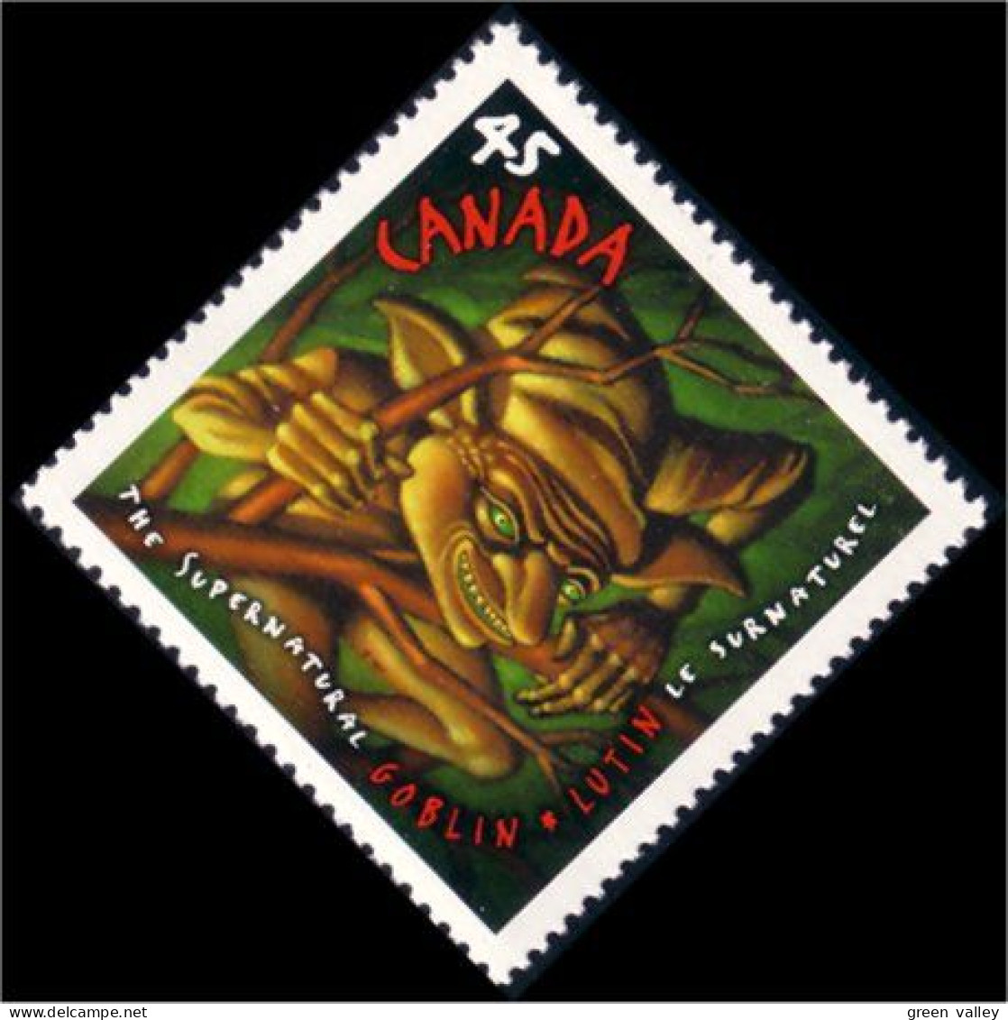 Canada Goblin Lutin MNH ** Neuf SC (C16-68b) - Fairy Tales, Popular Stories & Legends