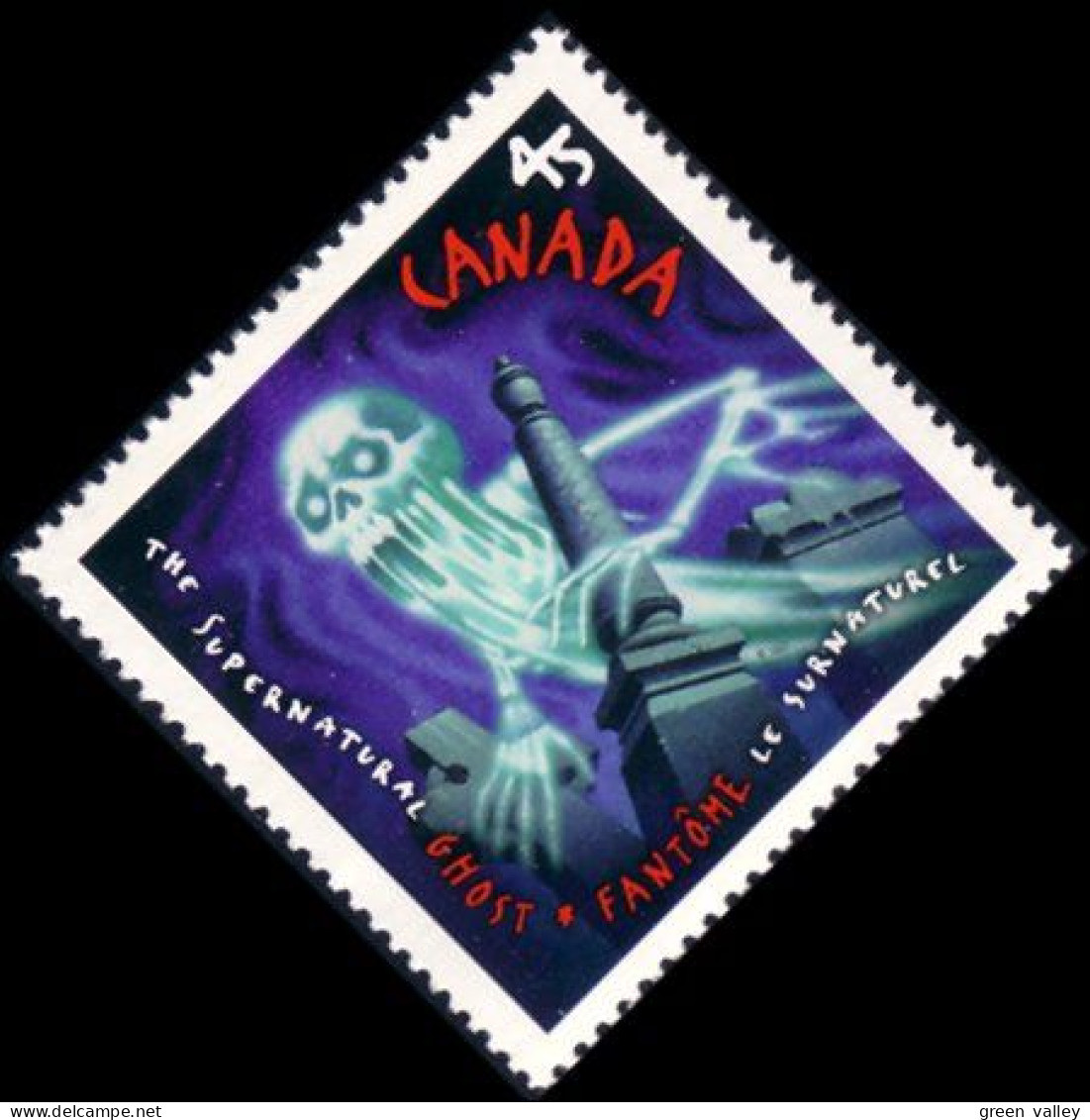 Canada Ghost Fantome MNH ** Neuf SC (C16-67b) - Fairy Tales, Popular Stories & Legends