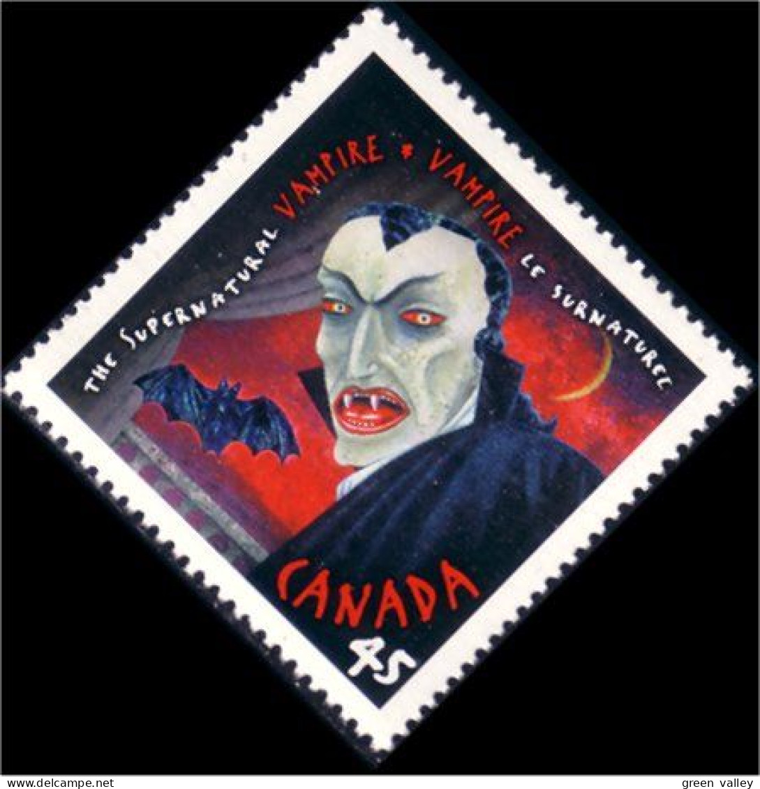 Canada Vampire Dracula MNH ** Neuf SC (C16-65b) - Märchen, Sagen & Legenden