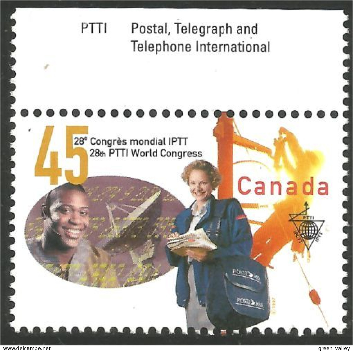 Canada Facteurs Mailmen  Postman MNH ** Neuf SC (C16-57hl) - Ongebruikt