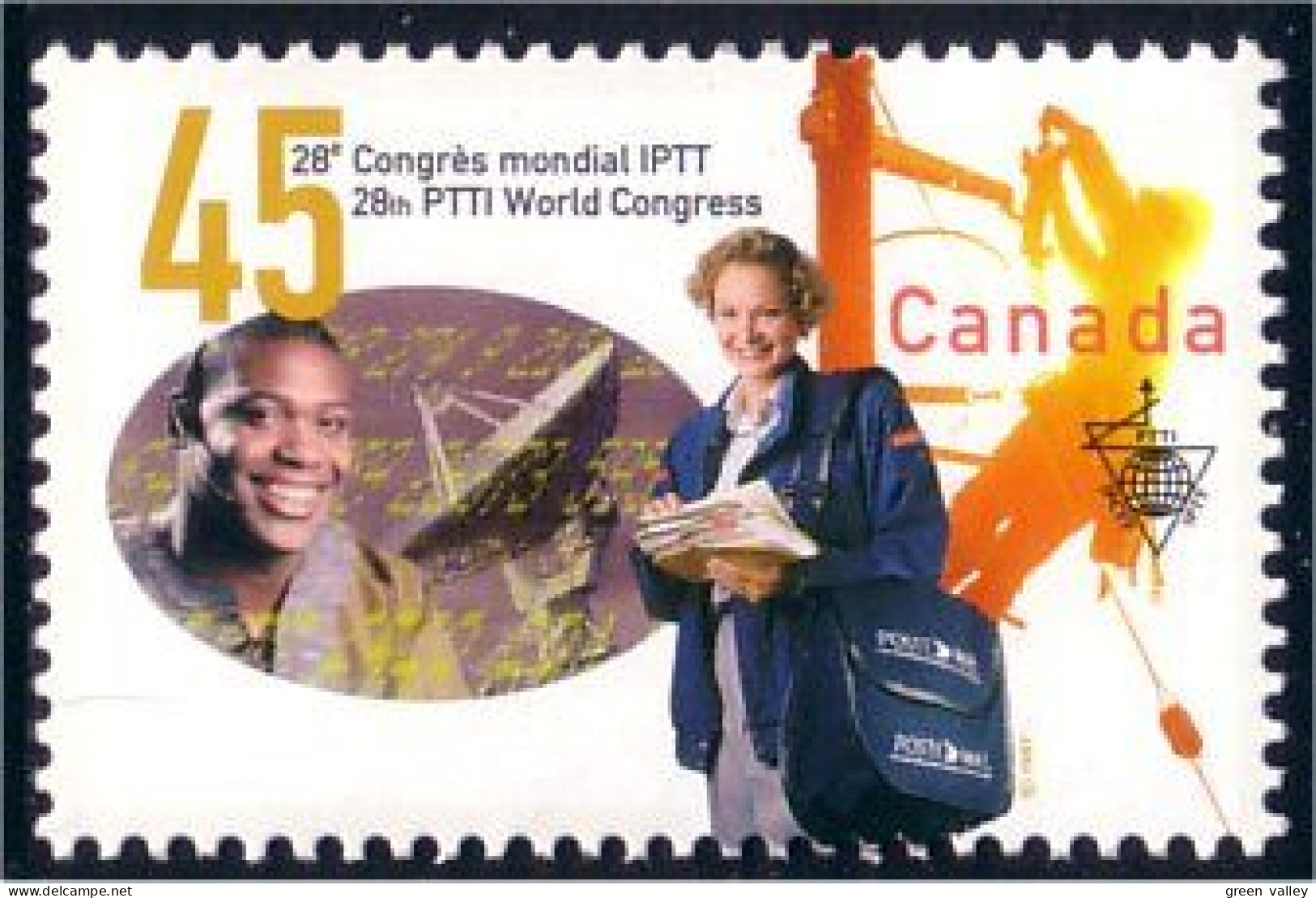 Canada Facteurs Mailmen Postman MNH ** Neuf SC (C16-57a) - Ongebruikt