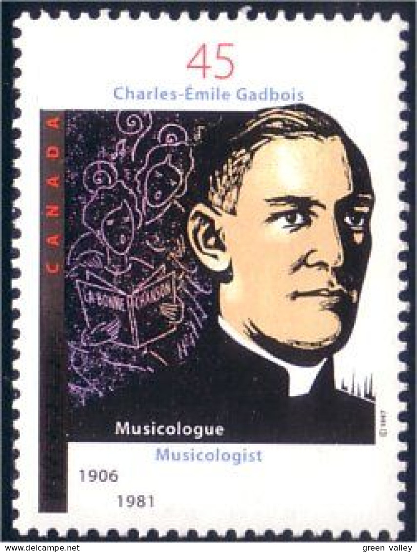 Canada Gadbois Musician MNH ** Neuf SC (C16-37b) - Música