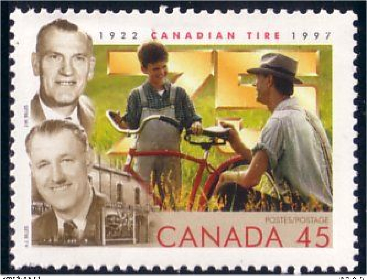 Canada Magasin Canadian Tire Vélo Bicyclette Bicycle MNH ** Neuf SC (C16-36b) - Wielrennen