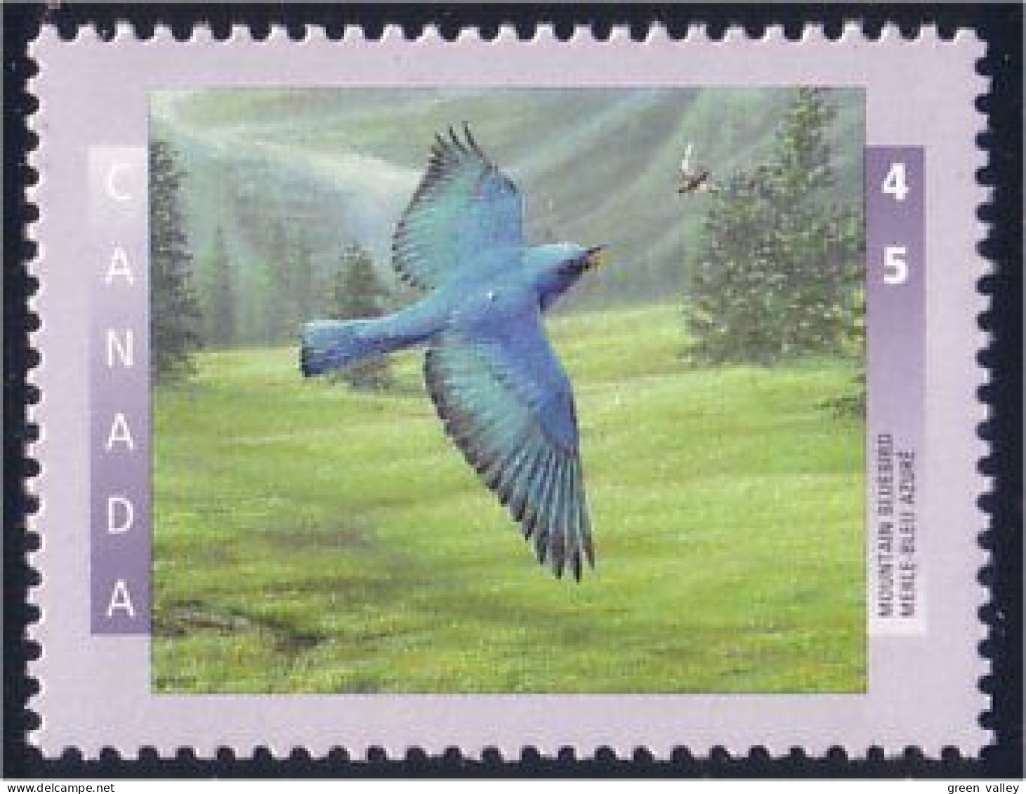 Canada Bluebird Merle Bleu MNH ** Neuf SC (C16-31b) - Sonstige & Ohne Zuordnung