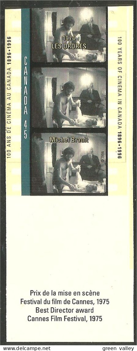 Canada Cinema Movies 1974 MNH ** Neuf SC (C16-16clb) - Cinema