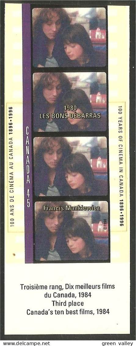 Canada Cinema Movies 1980 MNH ** Neuf SC (C16-16dla) - Ungebraucht