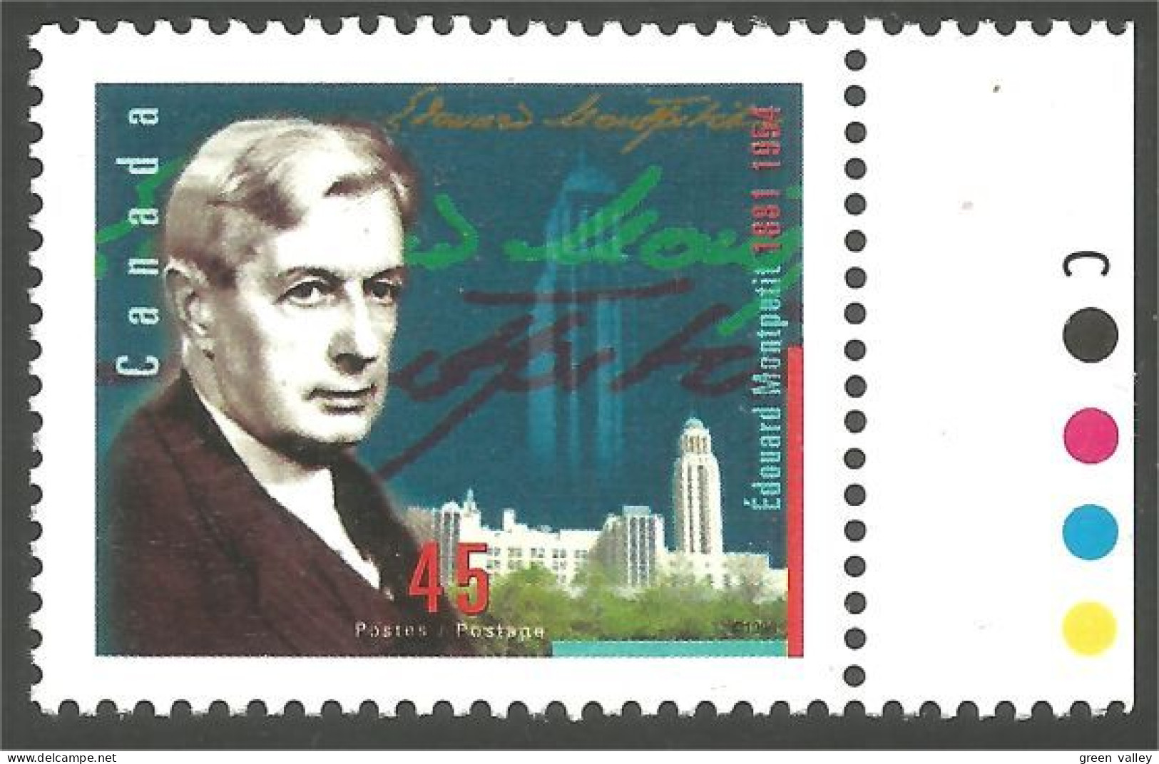 Canada Montpetit Université Montreal University MNH ** Neuf SC (C16-17dc) - Unused Stamps