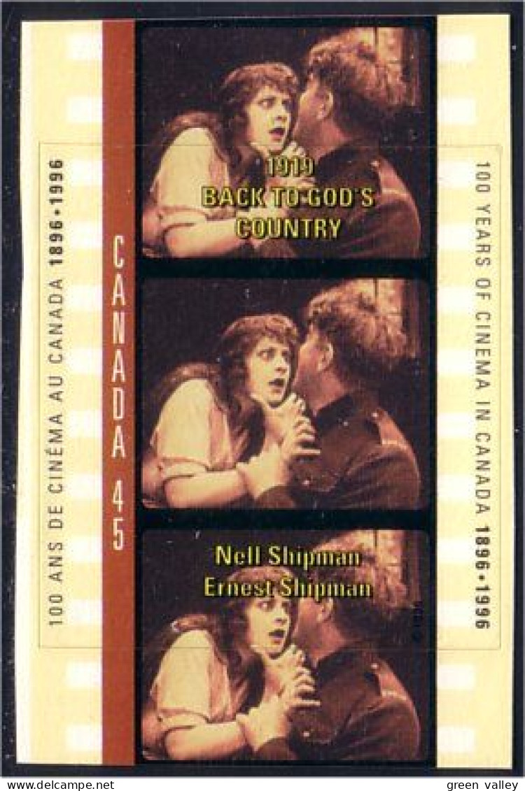 Canada Cinema Movies 1919 MNH ** Neuf SC (C16-15b) - Ongebruikt