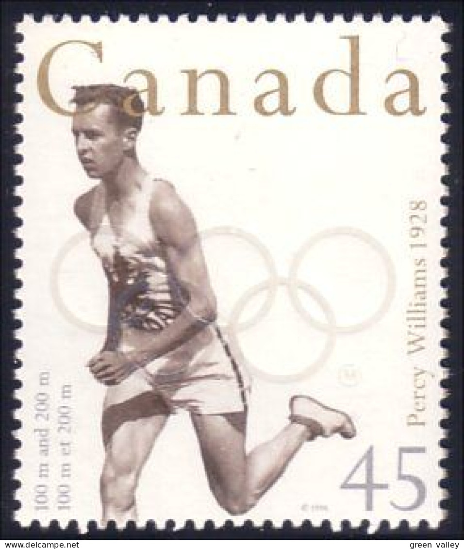 Canada Williams Olympics 1928 Course Running MNH ** Neuf SC (C16-12b) - Summer 1928: Amsterdam