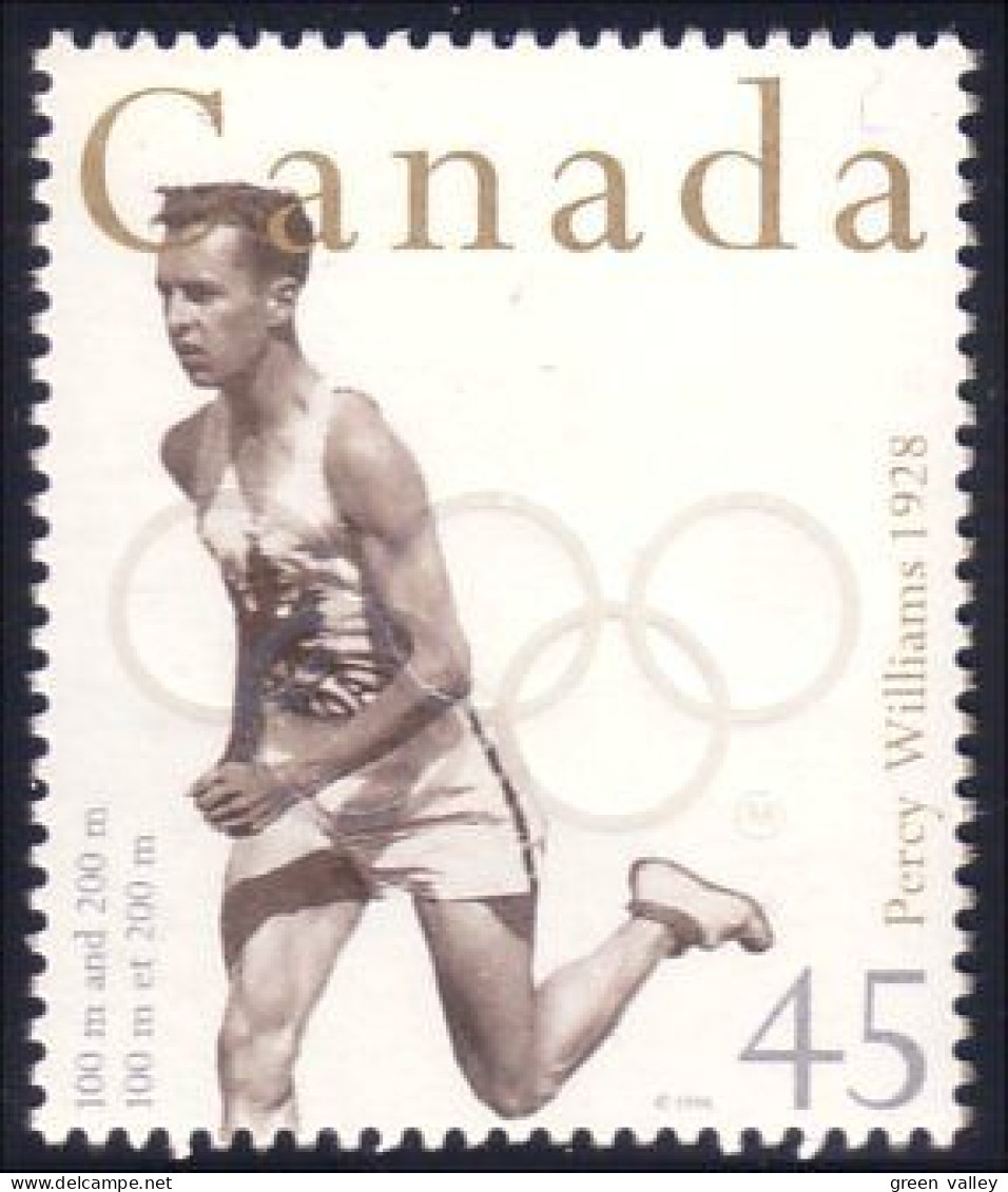 Canada Williams Olympics 1928 Course Running MNH ** Neuf SC (C16-12a) - Unused Stamps