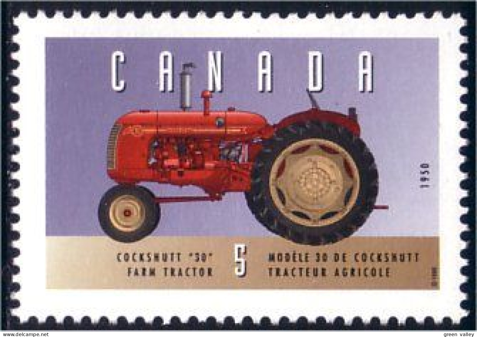 Canada Tracteur Tractor MNH ** Neuf SC (C16-05hb) - Landwirtschaft