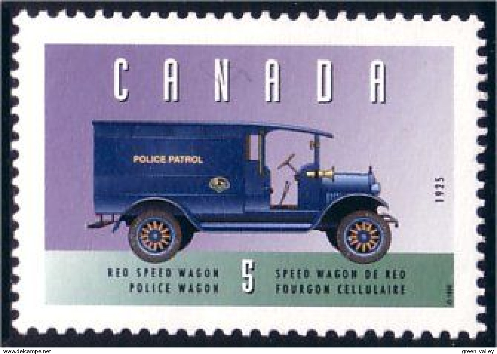 Canada Reo Police Wagon MNH ** Neuf SC (C16-05dc) - Camiones