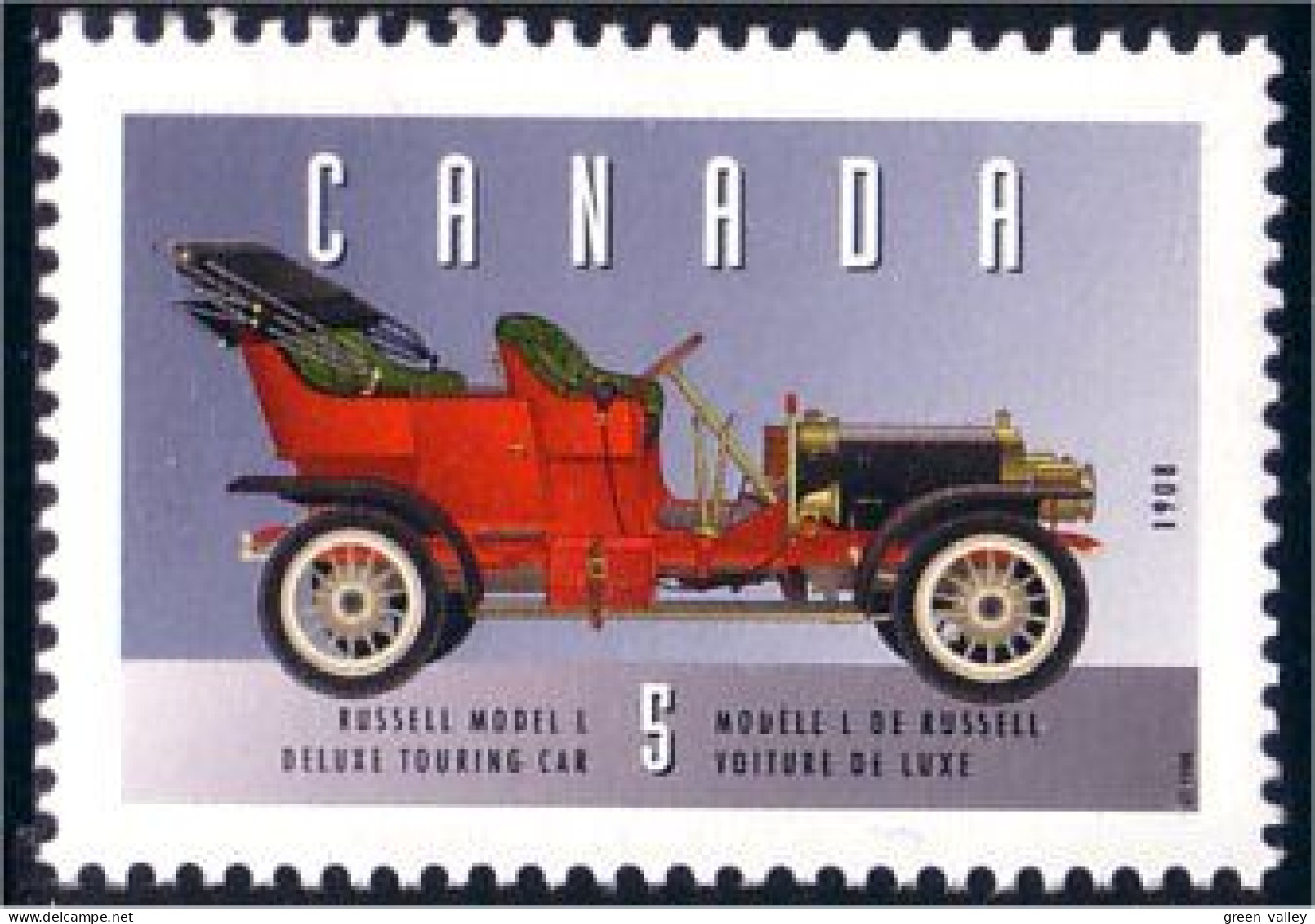 Canada Automobile Russell Car MNH ** Neuf SC (C16-05ba) - Unused Stamps