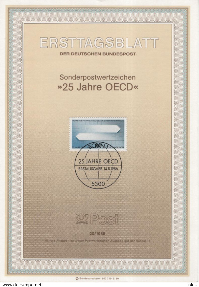 Germany Deutschland 1986-20 Wirtschaftliche Zusammenarbeit Und Entwicklung OECD Economic Cooperation & Development Bonn - 1981-1990