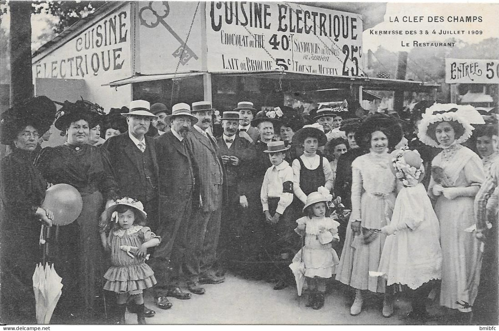 LA CLEF DES CHAMPS - Kermesse Des 3 & 4 Juillet 1909 - Le Restaurant - Limoges