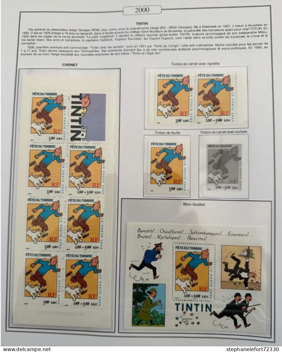 Timbres 2000  Année Complète Neufs **et  Blocs (Voir Photo) - 2000-2009