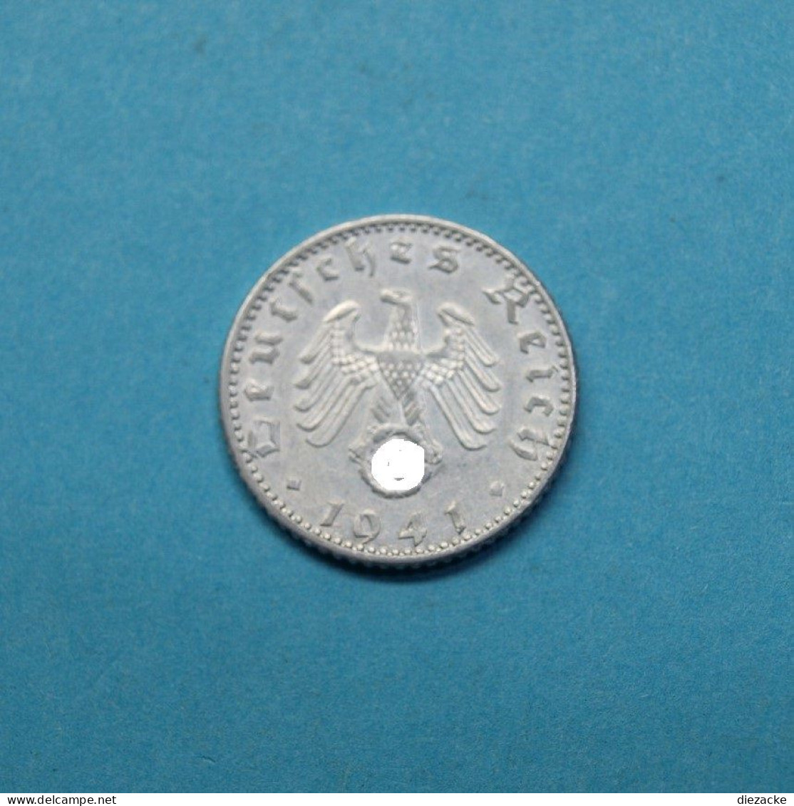 Drittes Reich 1941 A 50 Reichspfennig Aluminium (MZ672 - Other & Unclassified