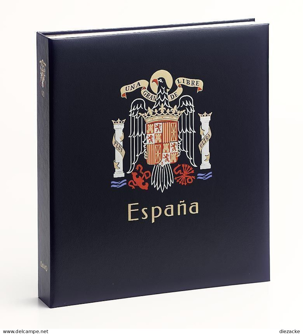 DAVO Luxus Album Spanien Teil X DV17930 Neu ( - Reliures Et Feuilles
