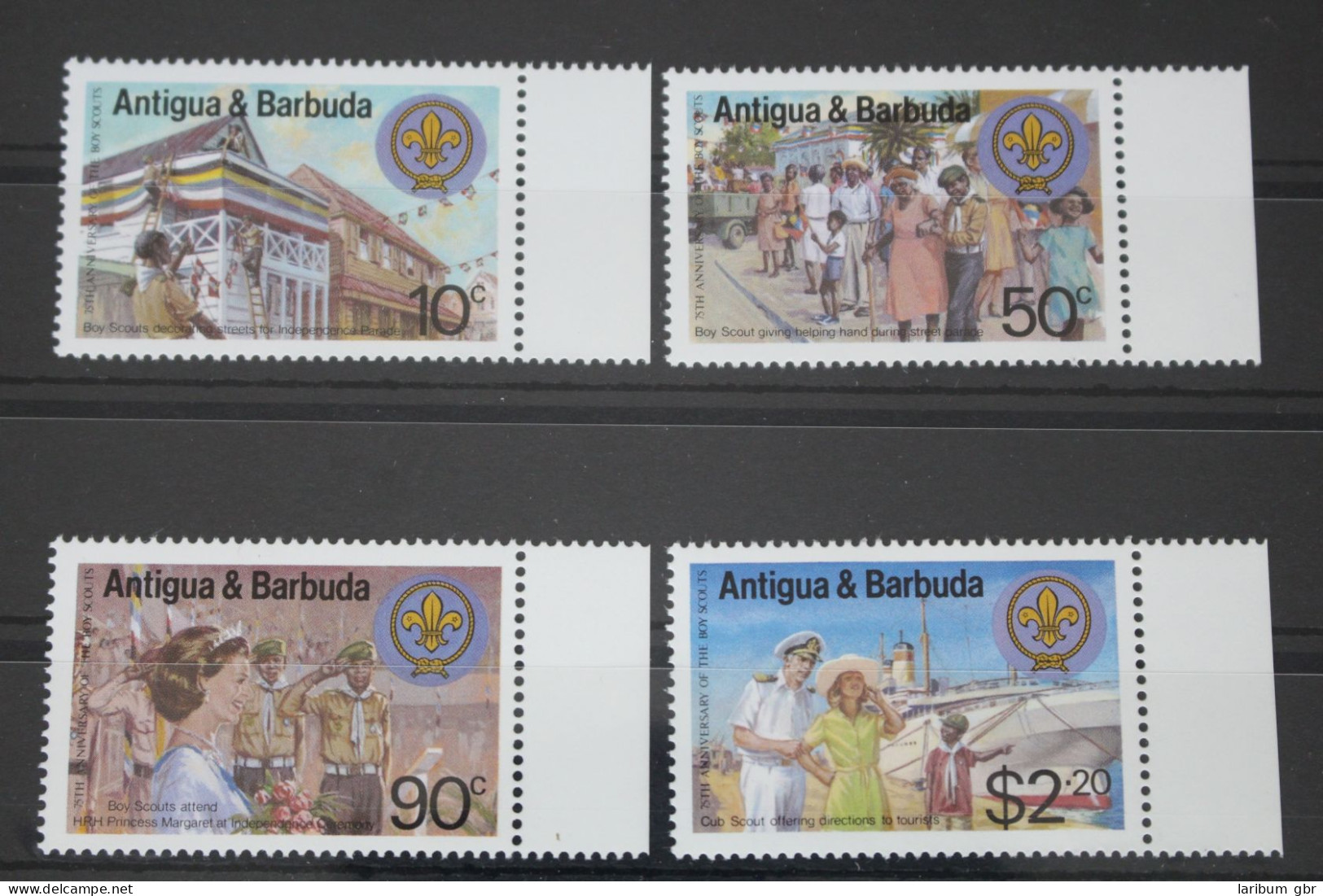 Antigua Und Barbuda 678-681 Postfrisch Pfadfinder #WP353 - Antigua Und Barbuda (1981-...)