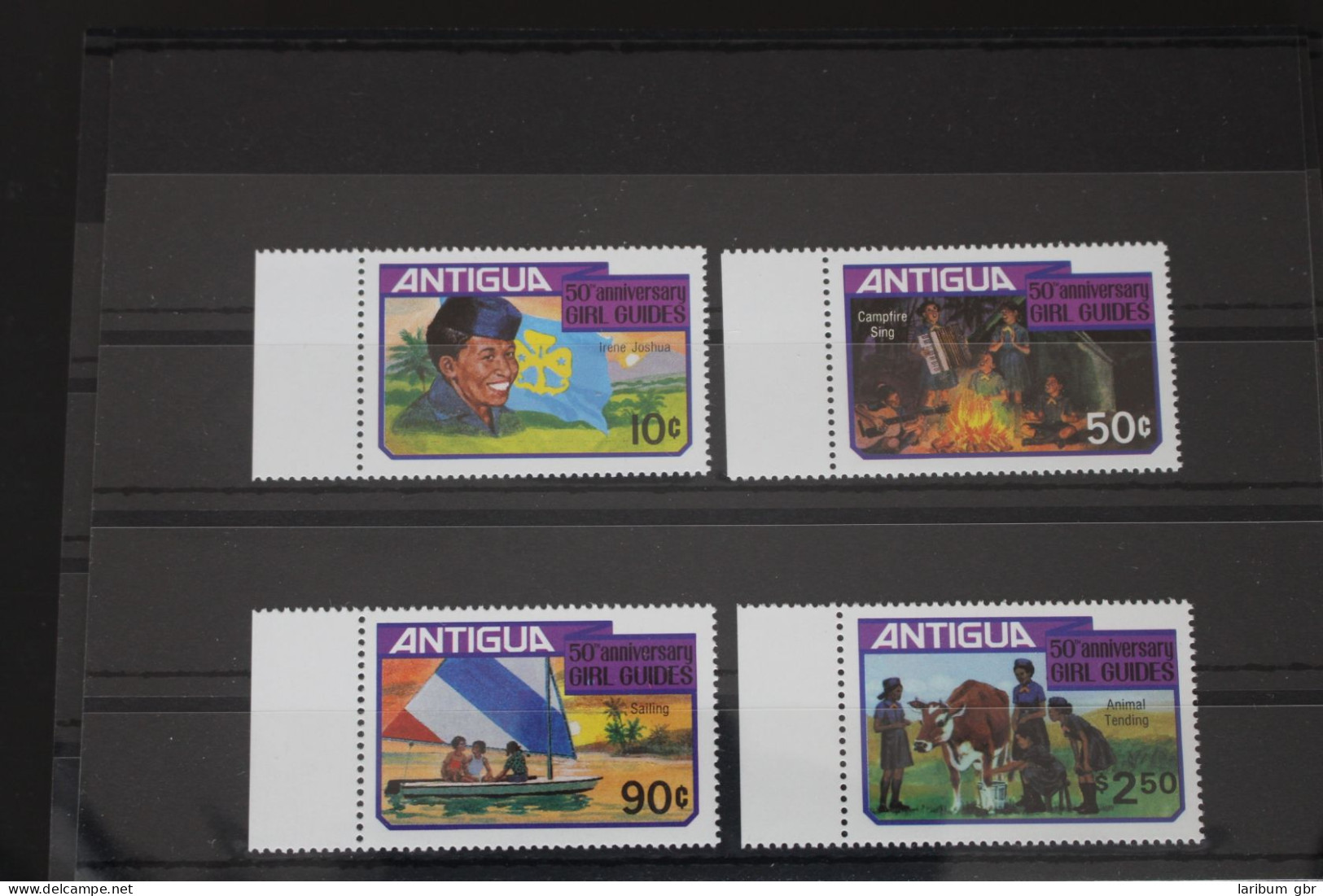 Antigua Und Barbuda 639-642 Postfrisch Pfadfinder #WP352 - Antigua Et Barbuda (1981-...)