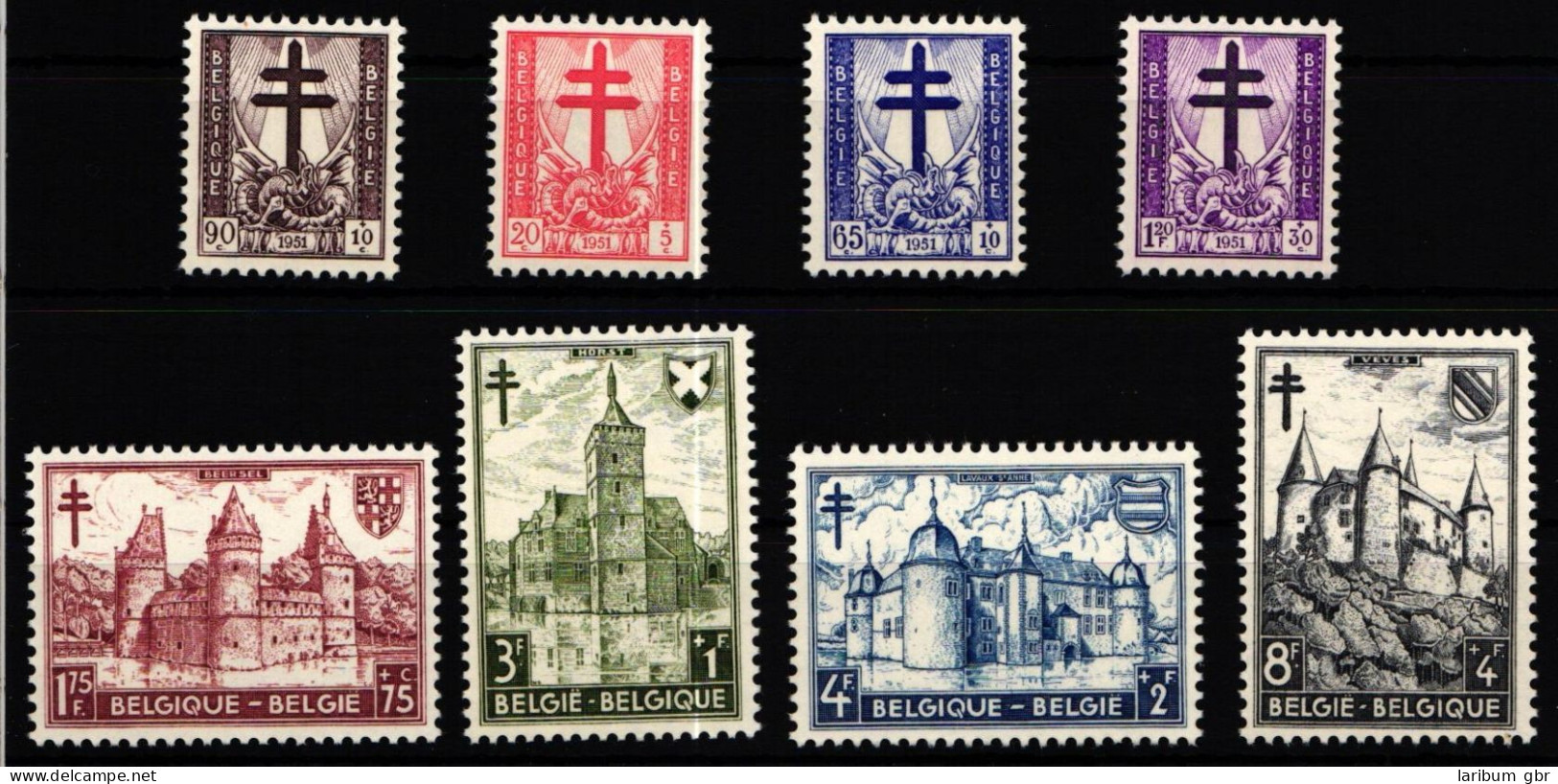 Belgien 914-921 Postfrisch #KV822 - Sonstige & Ohne Zuordnung