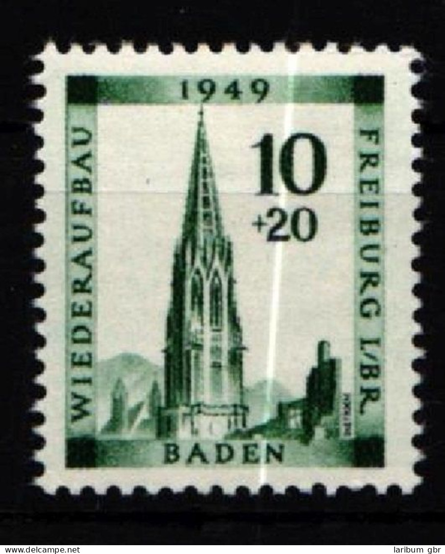 Französische Zone Baden 39A Postfrisch #KV938 - Bade