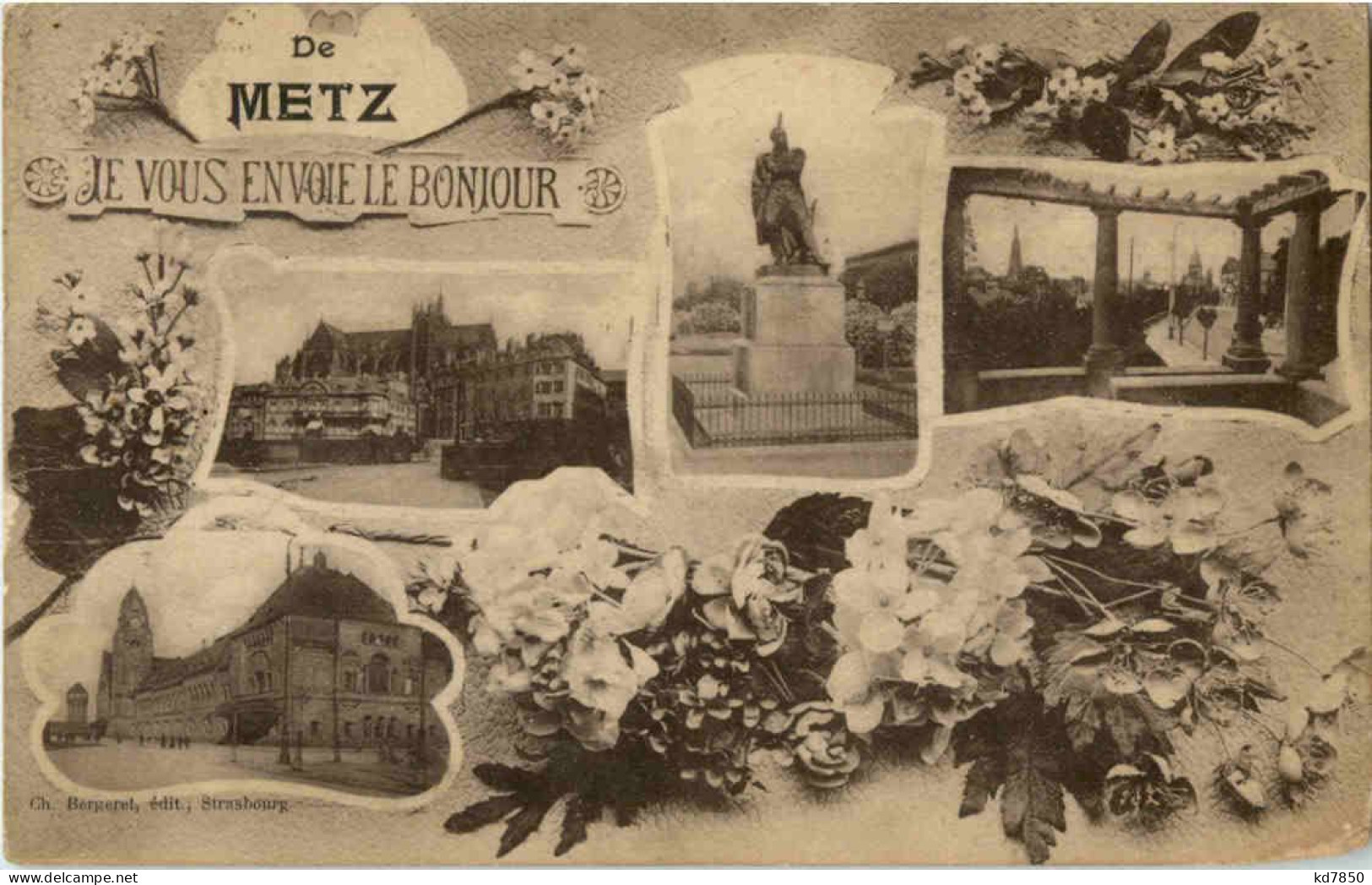 Metz - Je Vous Envoie Le Bonjour - Metz
