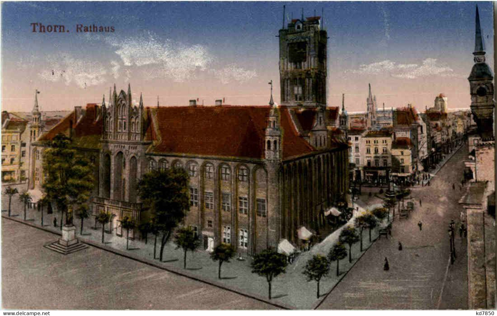 Thorn - Rathaus - Pommern