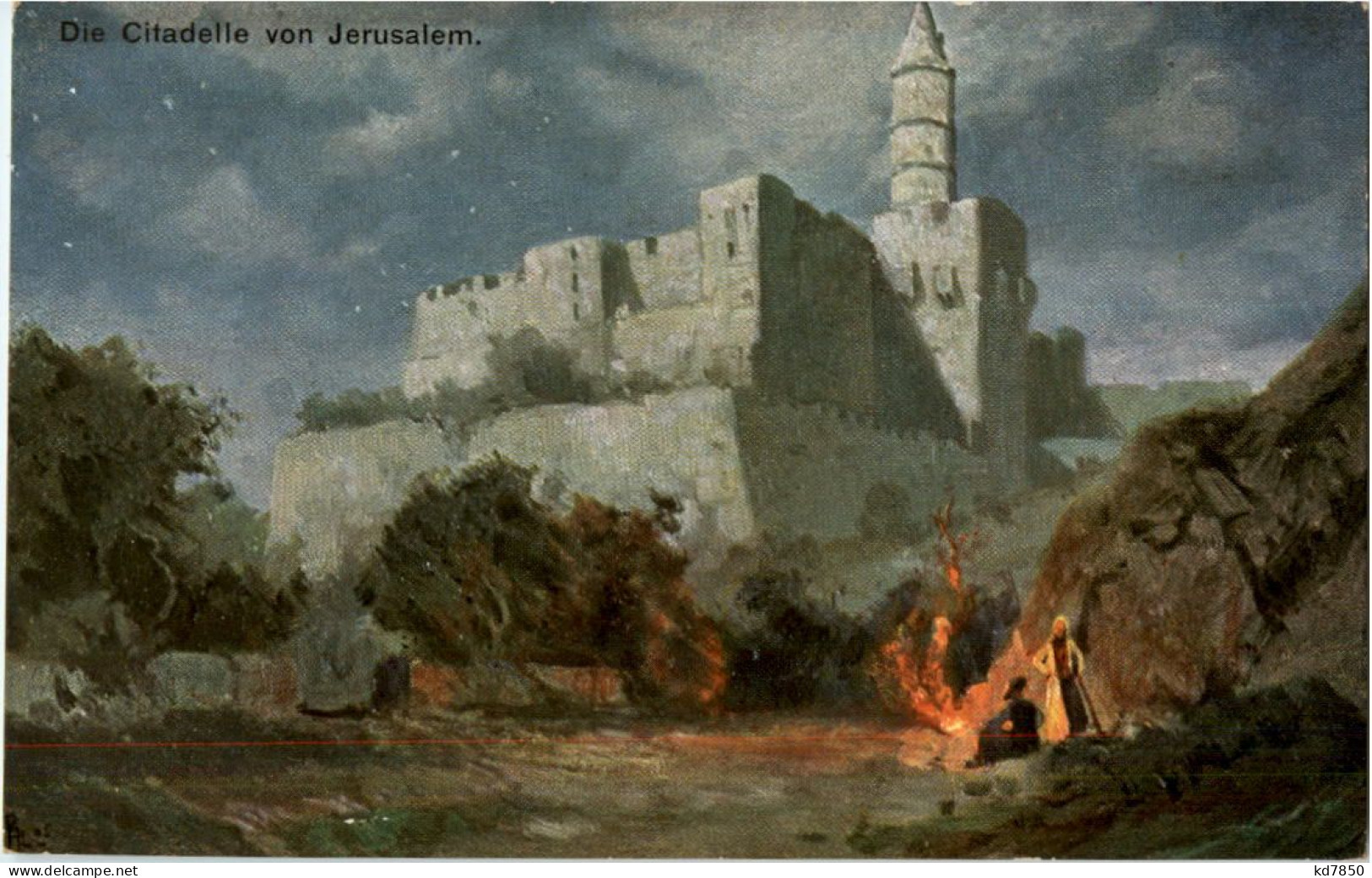 Die Citadelle Von Jerusalem - Palästina