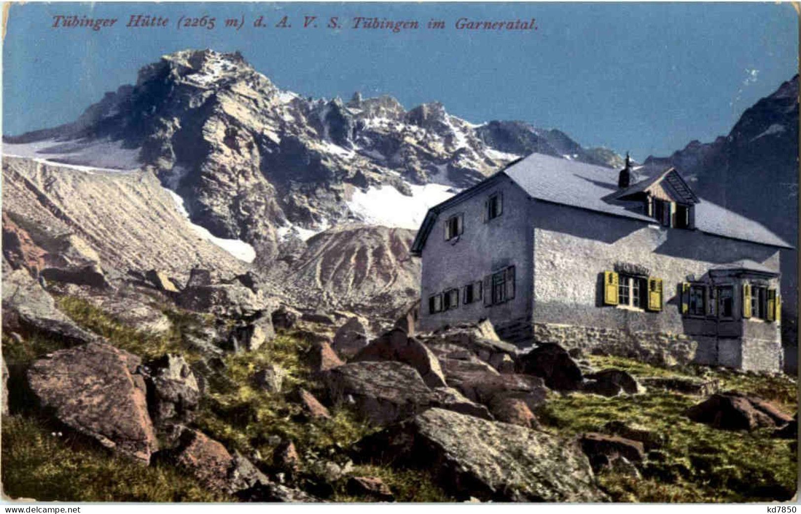Tübinger Hütte Im Garneratal - Altri & Non Classificati