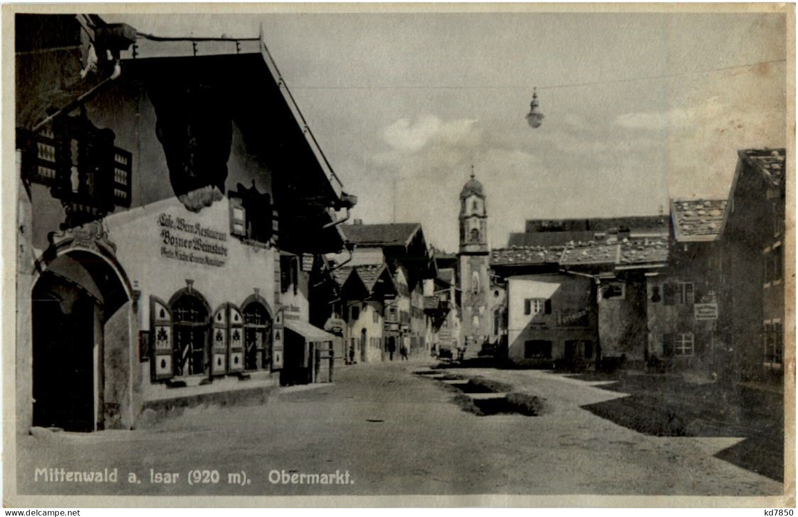 Mittenwald An Der Isar - Obermarkt - Mittenwald