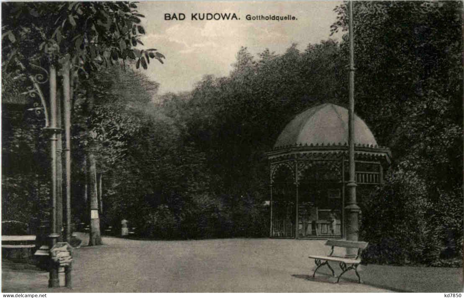 Bad Kudowa - Gottholdquelle - Schlesien